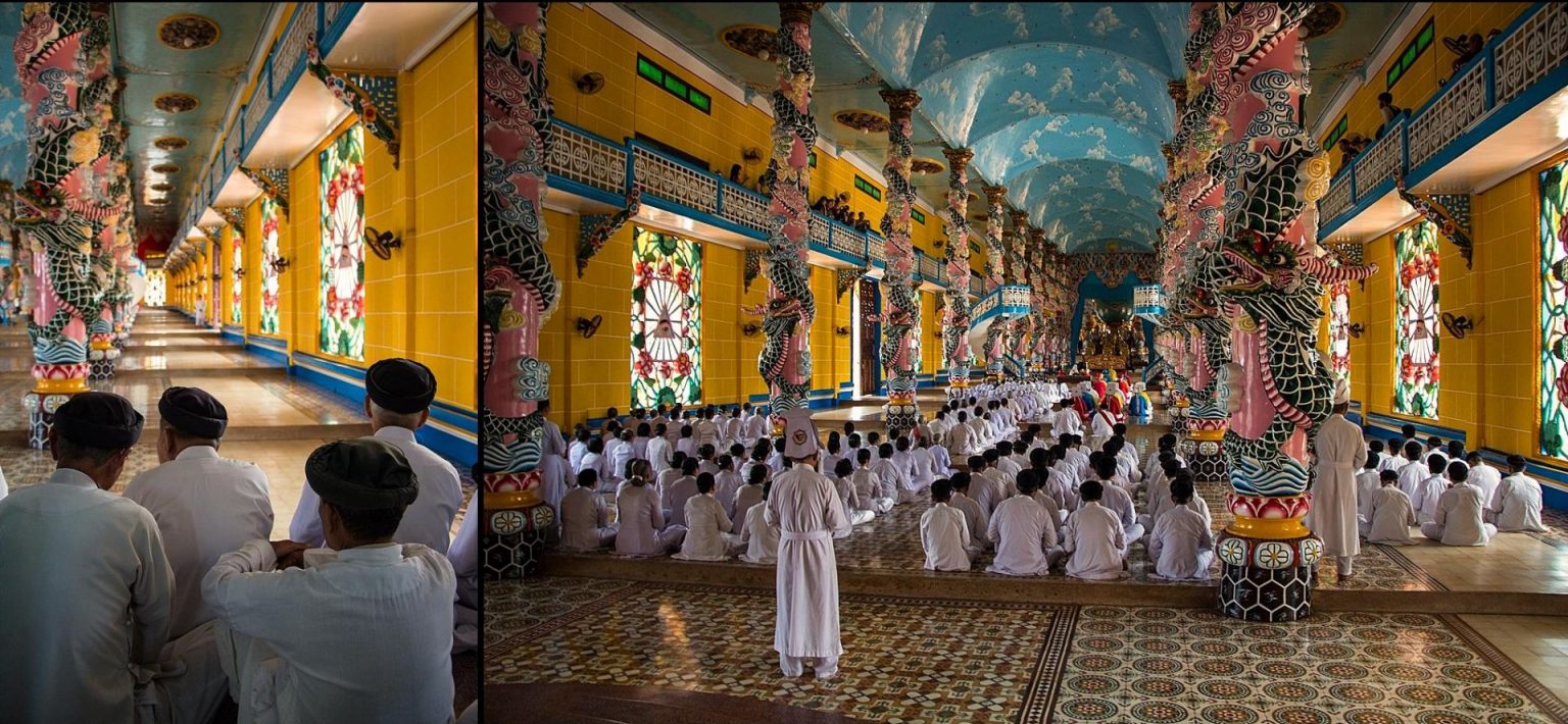 Cao Dai Great Temple - home to a unique religion in Vietnam | Places Happen